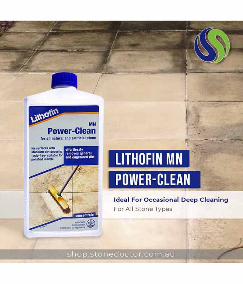 Lithofin MN Power-Clean - Stone Doctor Australia - Tub & Tile Cleaners