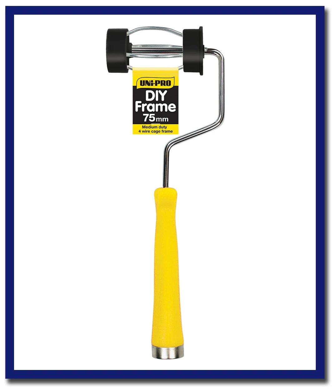 UNi-PRO Paint Roller- Yellow Handle (5 Wire) - 1 Pc - Stone Doctor Australia - Painting Equipment > Tools > Roller Frames